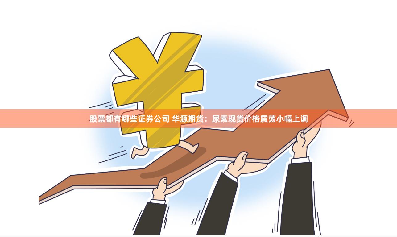 股票都有哪些证券公司 华源期货：尿素现货价格震荡小幅上调